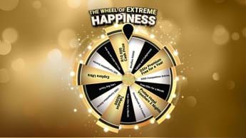 Spin the Wheel of Happiness & win with Rewards