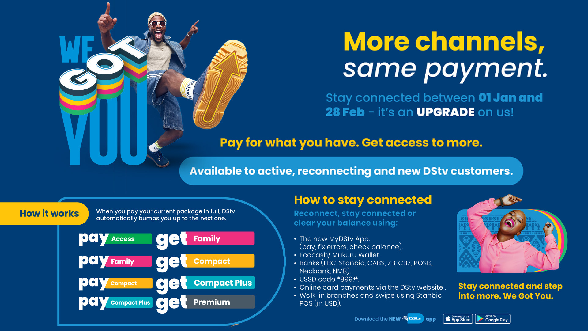 Ever paid less and unlocked more? DStv customers are doing it this January