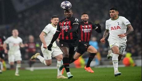 Champions League AC Milan's Rafael Leao 1005