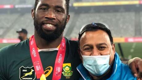 Siya Kolisi And Dr Green