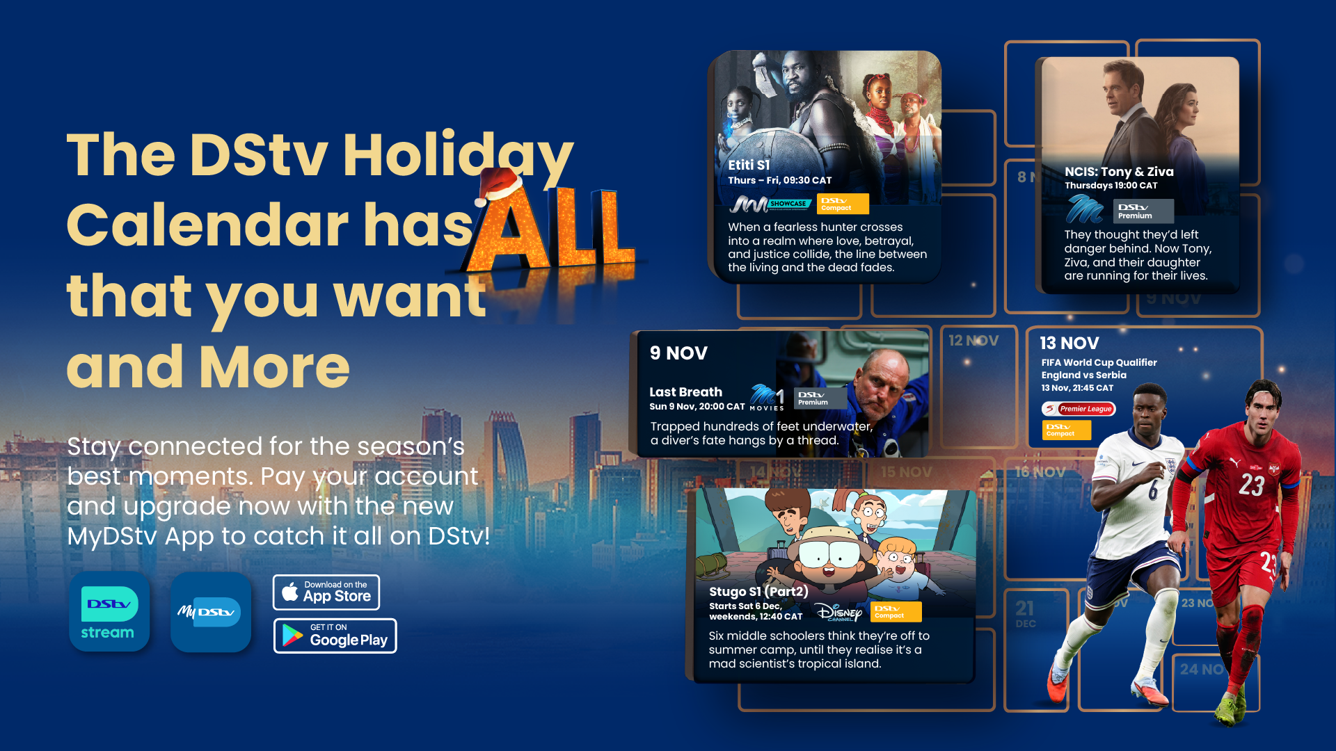 All You Want This Holiday Is on DStv