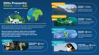 Step Up and Protect Our Planet with DStv
