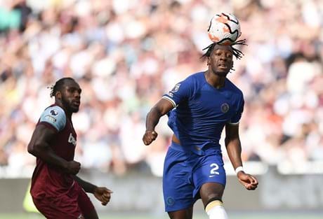 Premier League Axel Disasi (R) Of Chelsea
