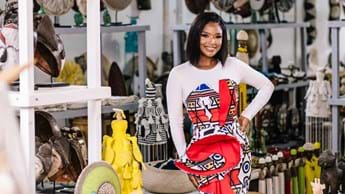 Ayanda Thabethe brings Africa to the world