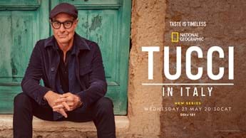 National Geographic Unveils Trailer for Tucci in Italy