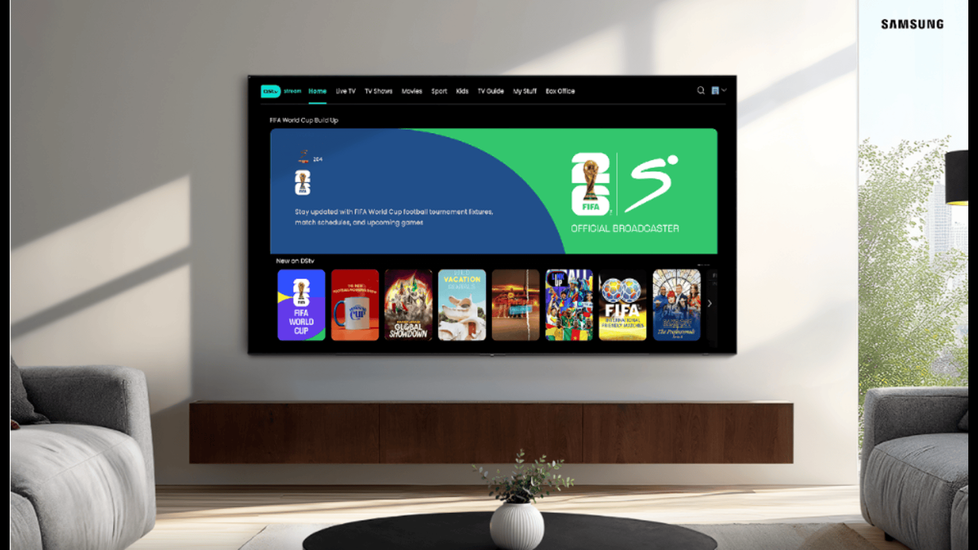DStv Stream Now Pre-Installed on New Samsung Smart TVs Across Africa!
