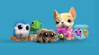 Spiders, Yetis, Starfish & cats on DStv for Kids
